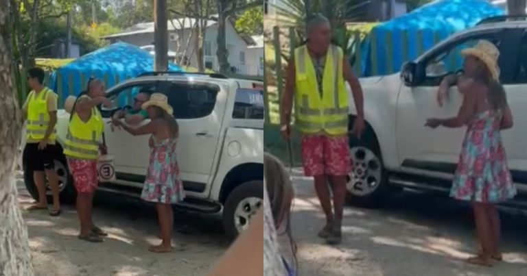 ‘Yo soy morador’: argentino se recusa a pagar estacionamento e flanelinha se revolta em Bombinhas