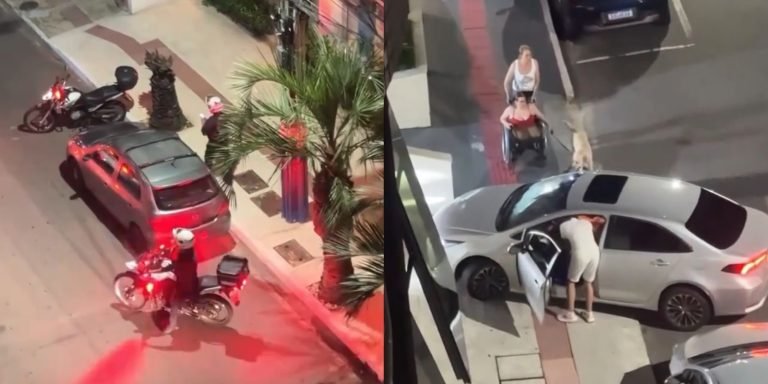 ‘Muita informação’: morador flagra sequência de cenas inusitadas da janela de casa em Balneário Camboriú