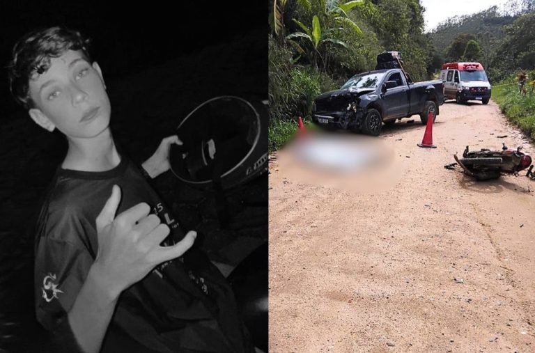 ‘Eterno Dudu’: jovem de 15 anos morre em Nova Trento dias após comprar ‘moto dos sonhos’