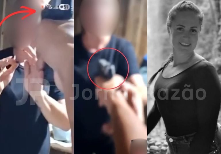‘Por favor, eu tenho filho’: video mostra mulher morta pelo namorado em SC implorando pela vida