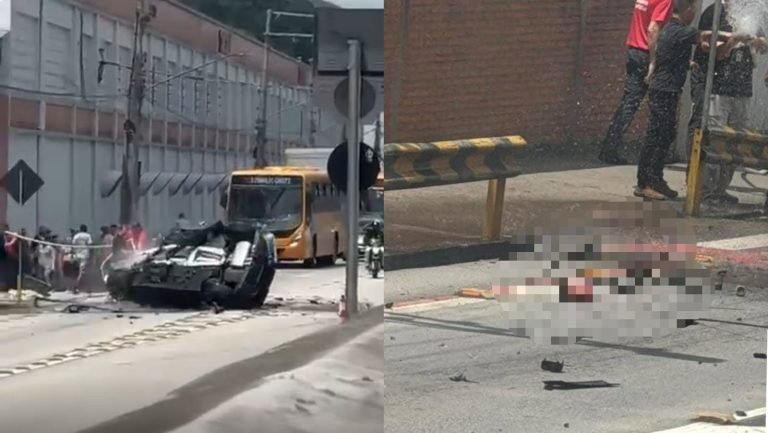 ‘Decapitado’: acidente assustador no Vale do Itajaí deixa uma pessoa morta