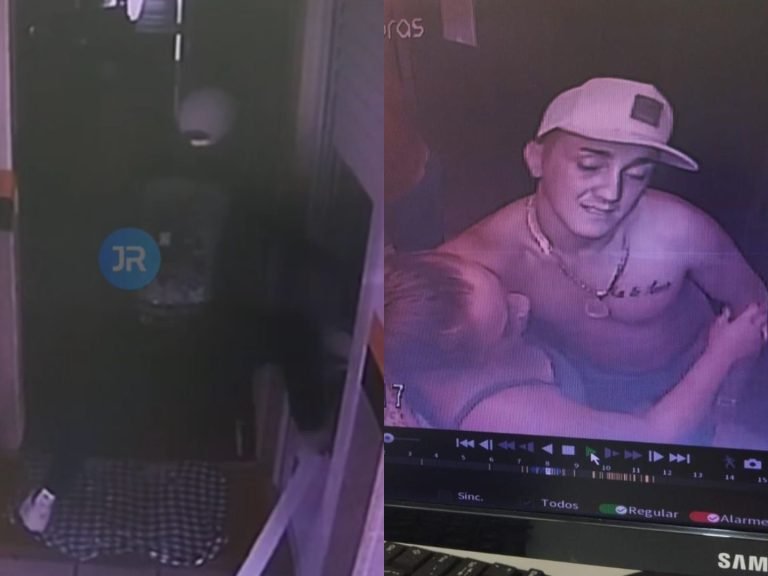 Casal ‘gringo’ invade prédio e destrói porta de apartamento em Florianópolis
