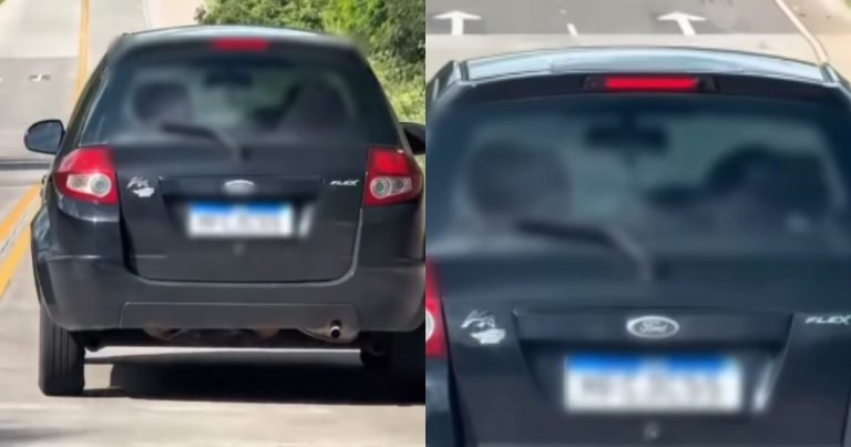 “Zigue-zague suspeito”: casal chama atenção por condução ‘animada’ em rodovia de SC