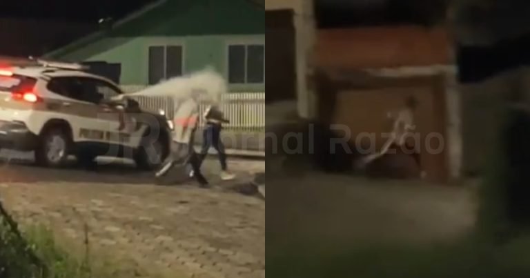 PMSC acaba com briga entre casal de moradores de rua em Lages: ‘100 metros rasos’