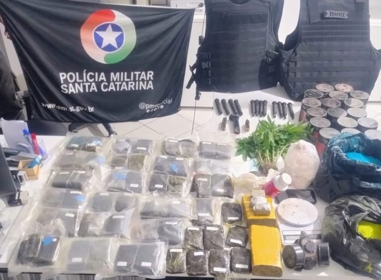 BOPE descobre laboratório de drogas na Grande Florianópolis e deixa prejuízo para facção