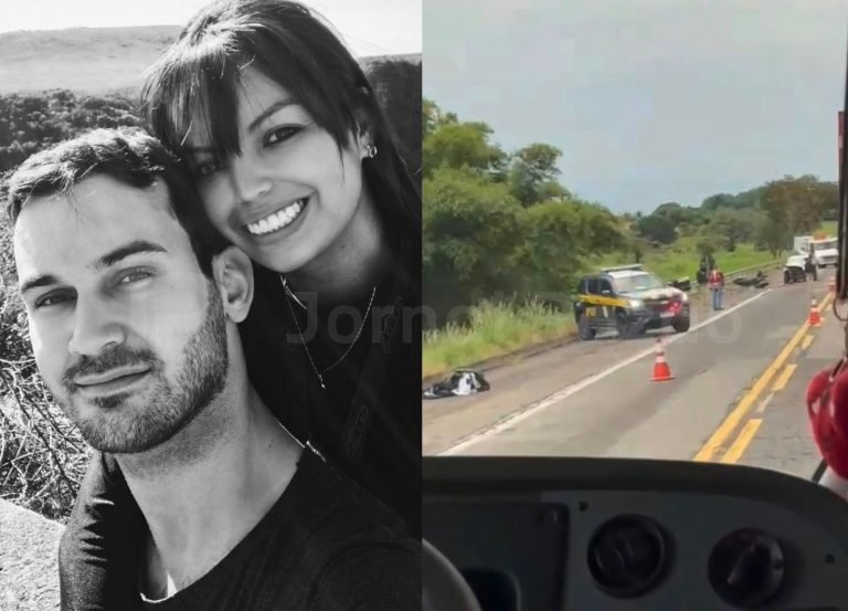 ‘Juntos até o fim’: casal de Itajaí que compartilhava viagens juntos morrem em gravíssimo acidente