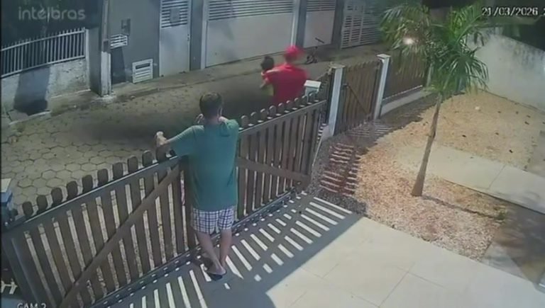 Vídeo mostra suposta tentativa de sequestro que fez homens serem espancados em Florianópolis