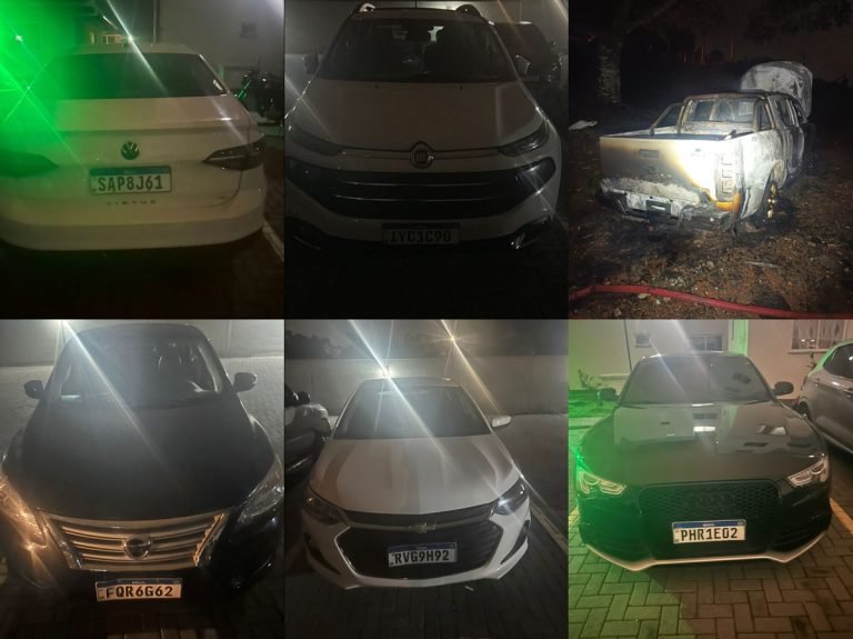 Criminosos armados invadem revenda e levam mais de 10 carros na Grande Florianópolis