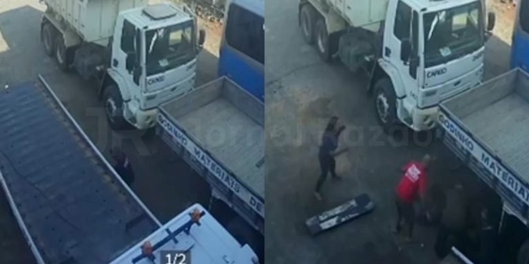 ‘Não viu ele’: proprietário de oficina é atropelado enquanto consertava caminhão em SC