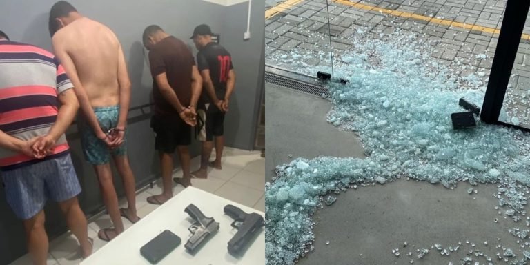 PMSC prende e delegado solta grupo que “por diversão” quebrou vidraças de mais de 20 locais em cidade de SC