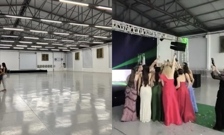 “Vamos ter que adiar”: formandas são surpreendidas com cancelamento um dia antes da formatura em SC​​​​​​​​​​​​​​​​