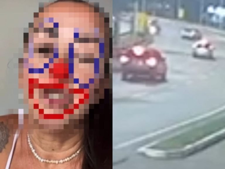 ‘Namastreta’ de Florianópolis: mulher causa capotamento e viraliza com vídeos culpando a vítima