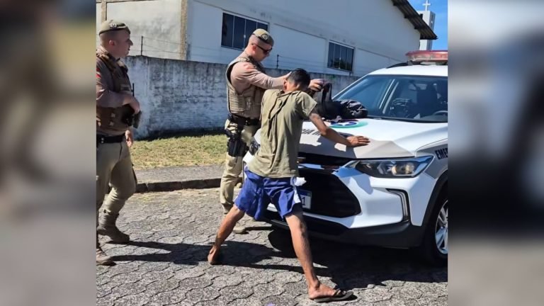 Trabalhador reage e imobiliza ladrão durante tentativa de furto em SC