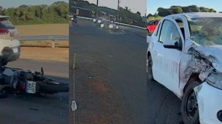 ‘Saiu para trabalhar e não voltou’: motociclista morre após ser atingido por carro em Chapecó; VÍDEO