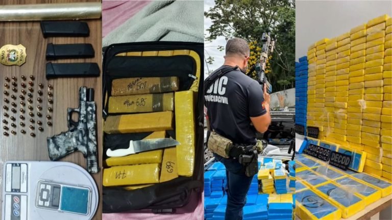 ‘Seis cidades, cinco presos e 500 kg de cocaína’: o saldo da Operação Lastro Falso no litoral de SC