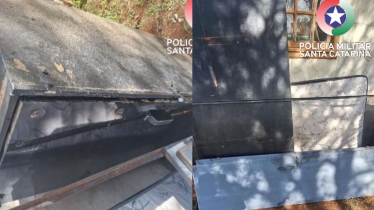 Jovem furta mecânica duas vezes e acaba preso após ser flagrado por câmeras em SC