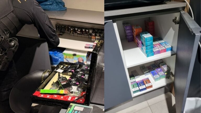 PF mira esquema ilegal de vapes, celulares e remédios em SC