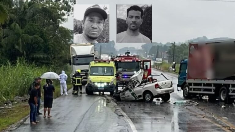 ‘Carro ficou destruído’: vítimas de colisão fatal na BR-470 são identificadas em SC