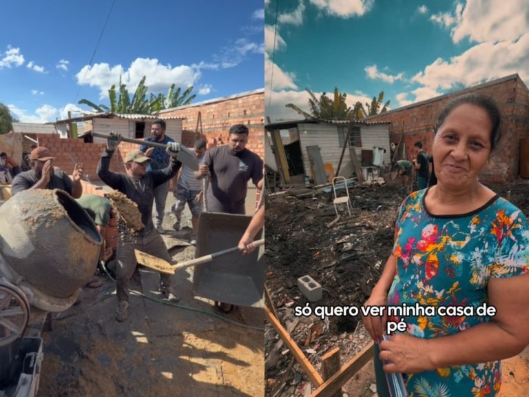 ‘É amor em ação’: igreja se une para construir casa para mulher em situação de vulnerabilidade em SC