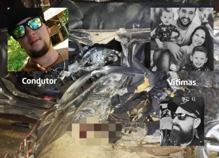 Motorista fugiu após provocar acidente que matou família inteira em SC: ‘pai, mãe e dois filhos’
